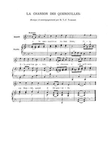 La chanson des quenouilles